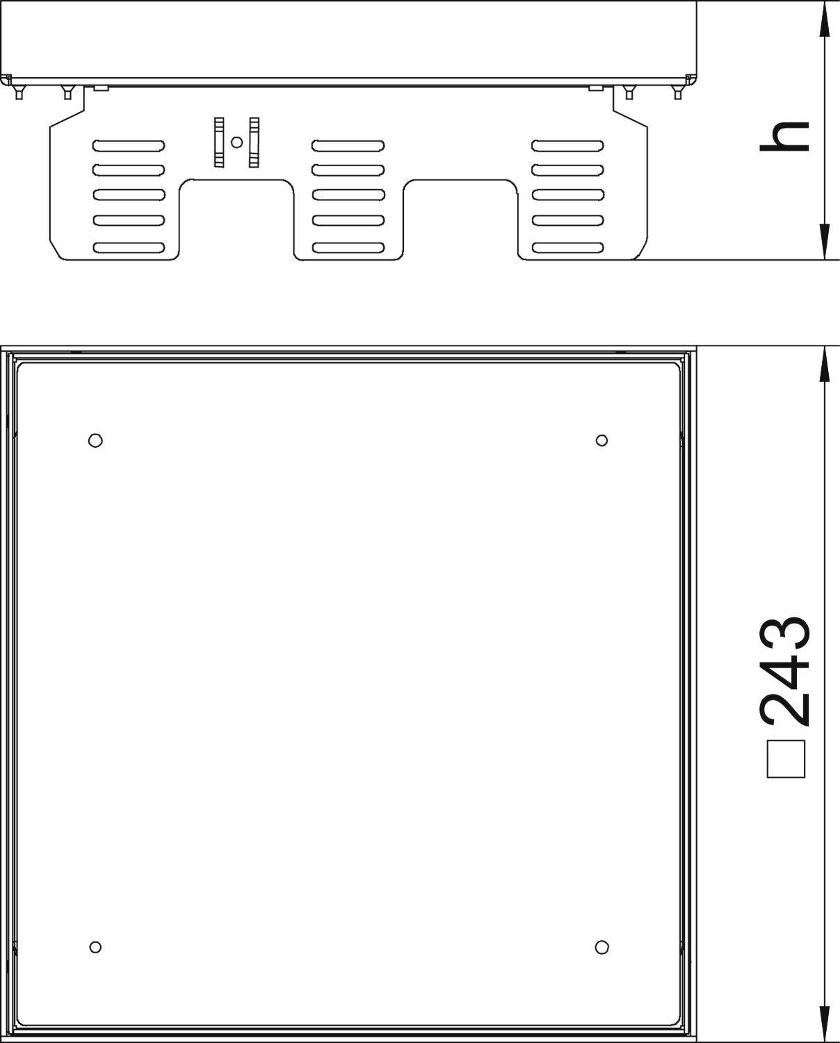 OBO Bettermann RKN2 UZD3 9VS20 Kassette