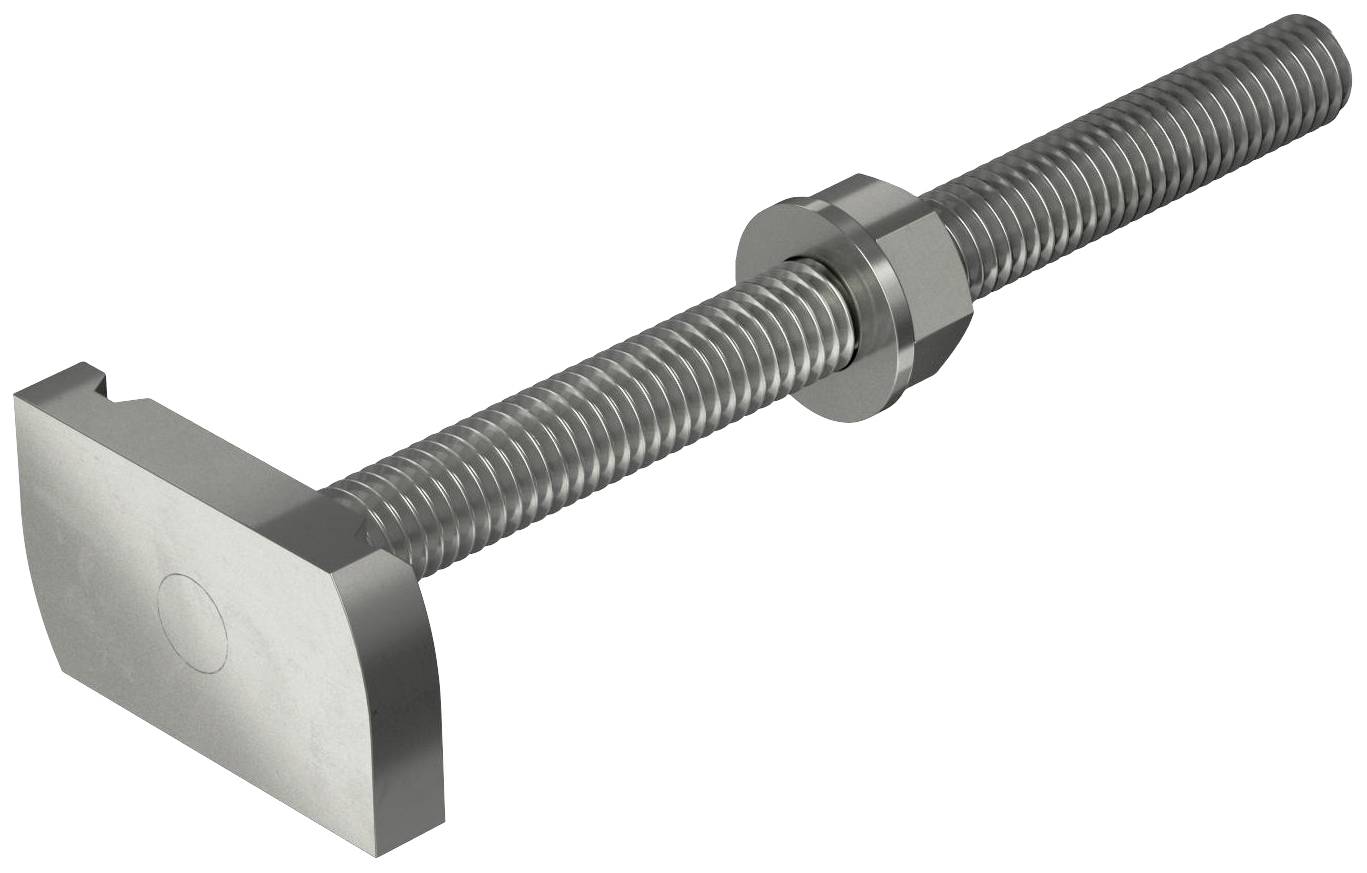 OBO Bettermann MS41HB M8x100 A4 1148418 Hammerkopfschraube 35mm Stahl nicht rostend 20St.