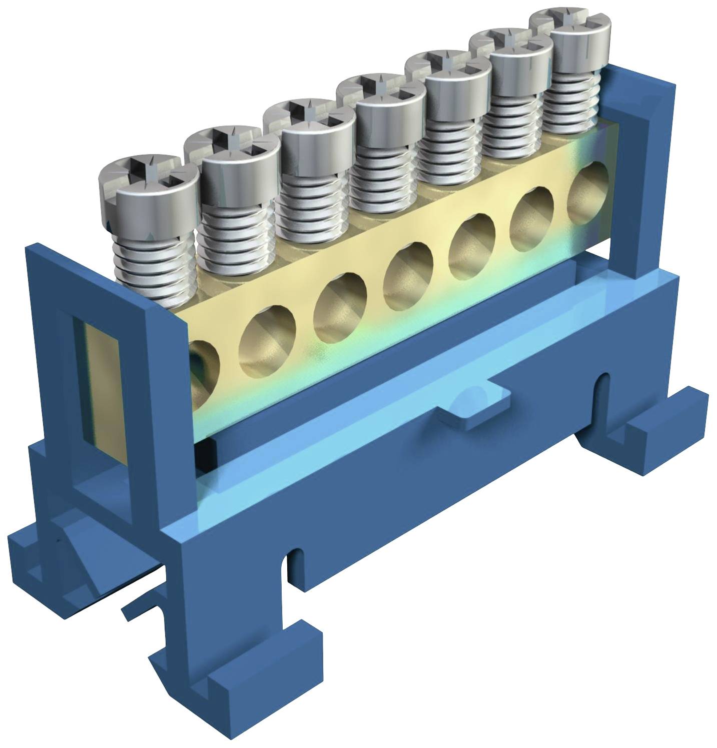 OBO Bettermann 2054000 Nullklemme 10St.