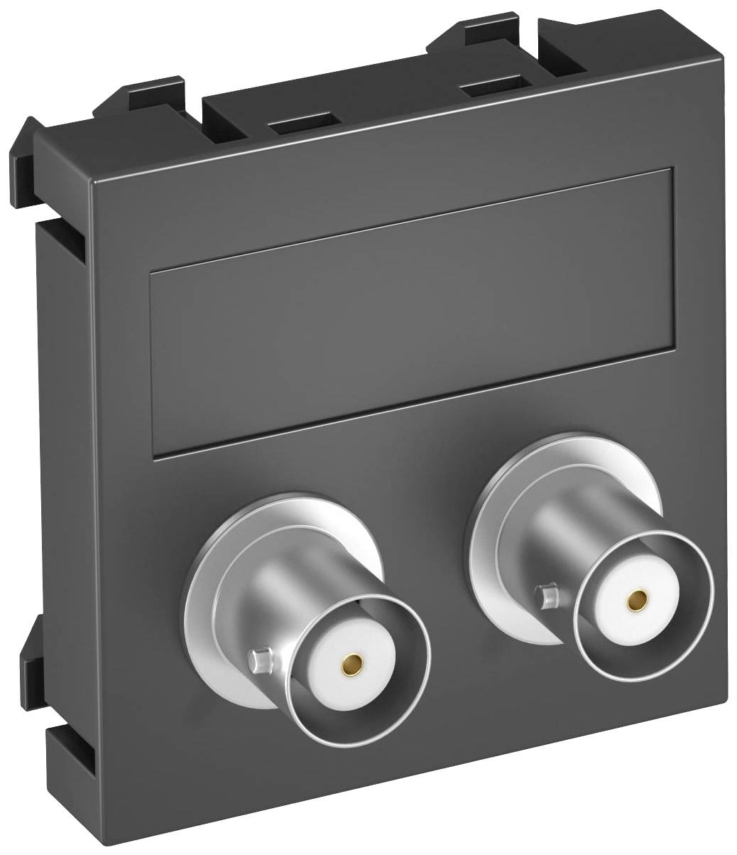 OBO Bettermann 6105093 Abdeckung Multimediaträger (B x H x T) 45 x 45 x 9mm 1 St. Grau