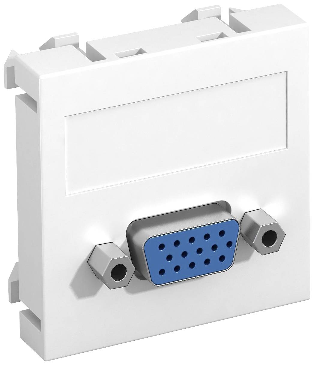 OBO Bettermann 6104610 Abdeckung Multimediaträger (B x H x T) 45 x 45 x 9mm 1 St. Weiß