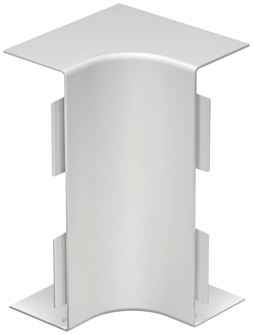 Verbindungsstück aus Metall in geschwungener Form, verwendet zur Verbindung von Bauteilen oder Schienen in der Bau- oder Elektroinstallation.