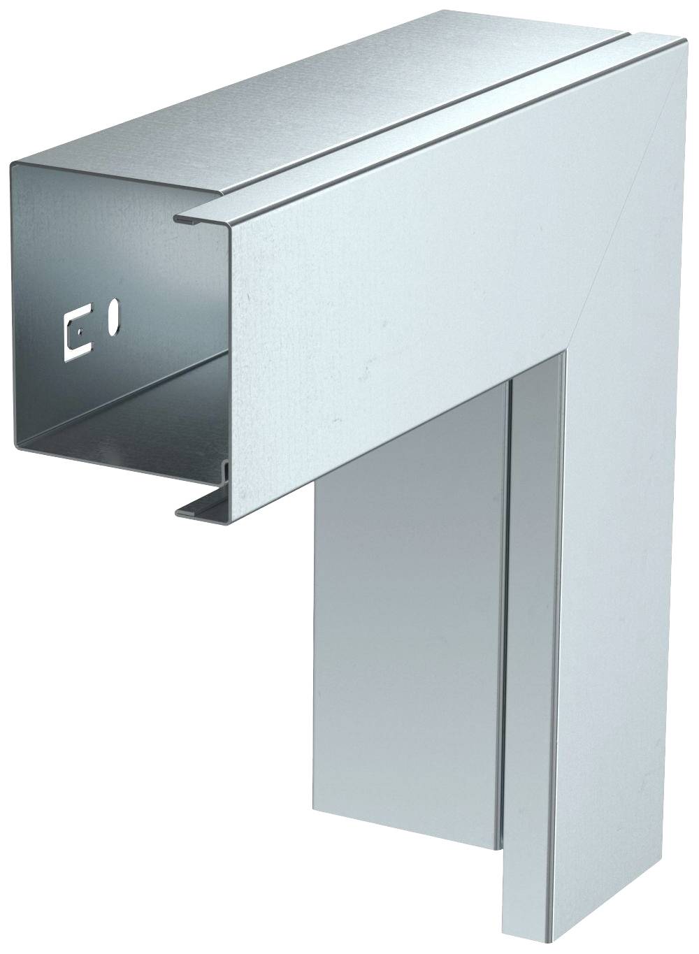 Metallrahmenverbinder in L-Form, geeignet für den Bau von leichtgewichtigen Konstruktionen.