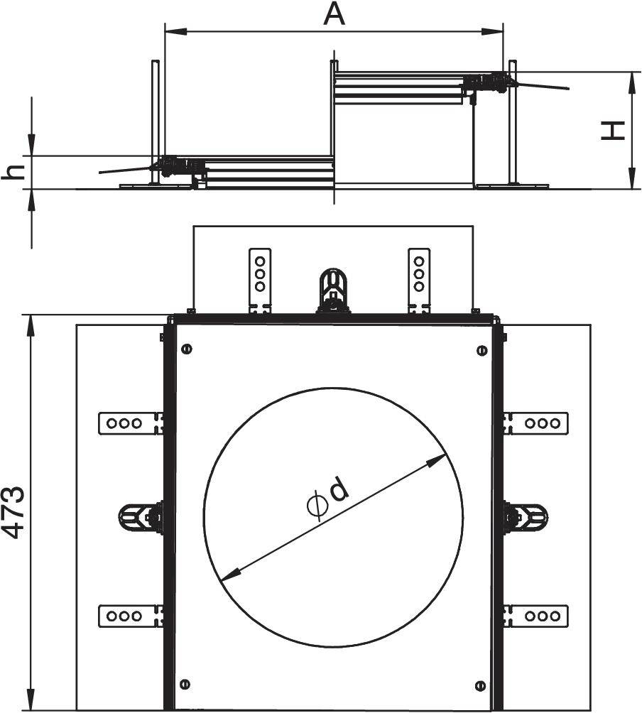 OBO Bettermann OKA-G A 40240R9 Anbaueinheit