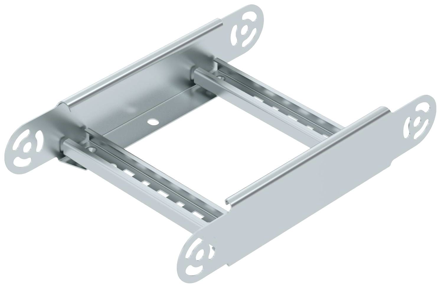 Metallschlittenadapter für Festplattenmontage, passend für 3,5-Zoll-Schächte und 2,5-Zoll-Laufwerke.