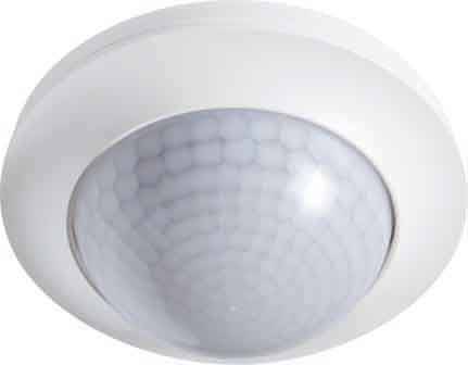 ESYLUX EP10425288 Unterputz Decken-Präsenzmelder 360 ° Weiß IP20