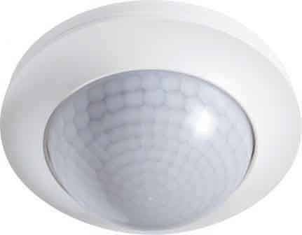ESYLUX EP10425707 Unterputz Decken-Präsenzmelder 360° Weiß IP20