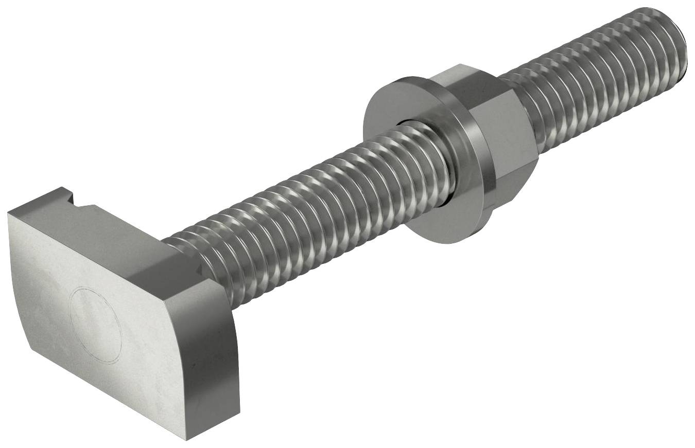 OBO Bettermann MS41HB M12x100A4 1148442 Hammerkopfschraube 35mm Stahl nicht rostend 20St.