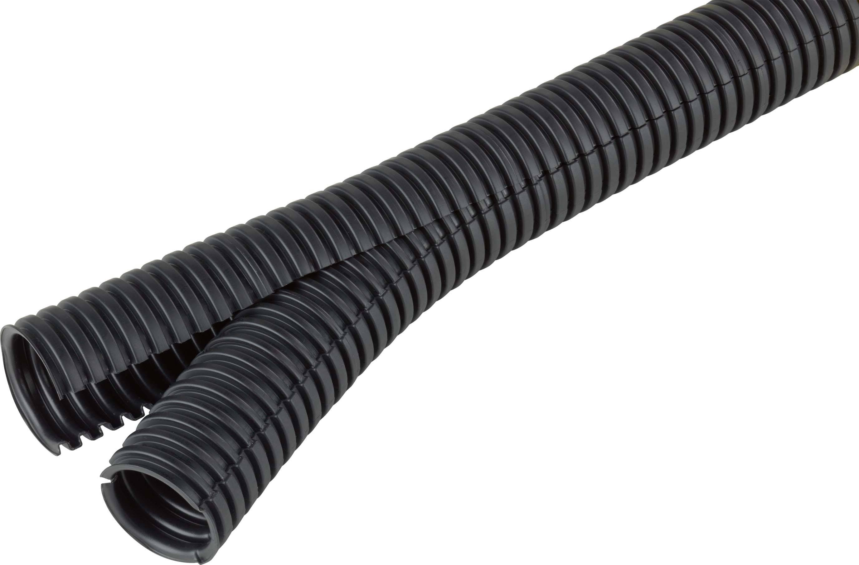 Fränkische Rohrwerke 37002003 Co-flex PP 20 (VE5m) Wellrohr Schwarz 19.2mm 5m