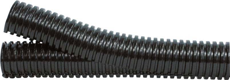Fränkische Rohrwerke 41001400 Co-flex-PA 14sw Wellrohr Schwarz 13.2mm 50m