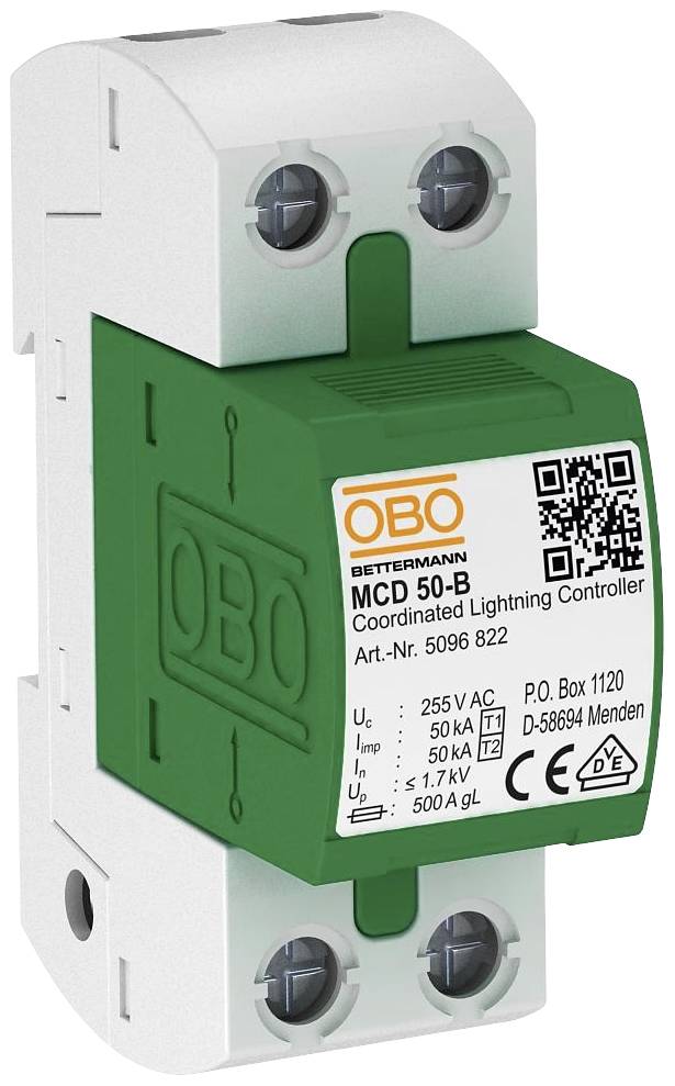 OBO Bettermann 5096849 MCD 50-B Überspannungsableiter 50 kA 1St.
