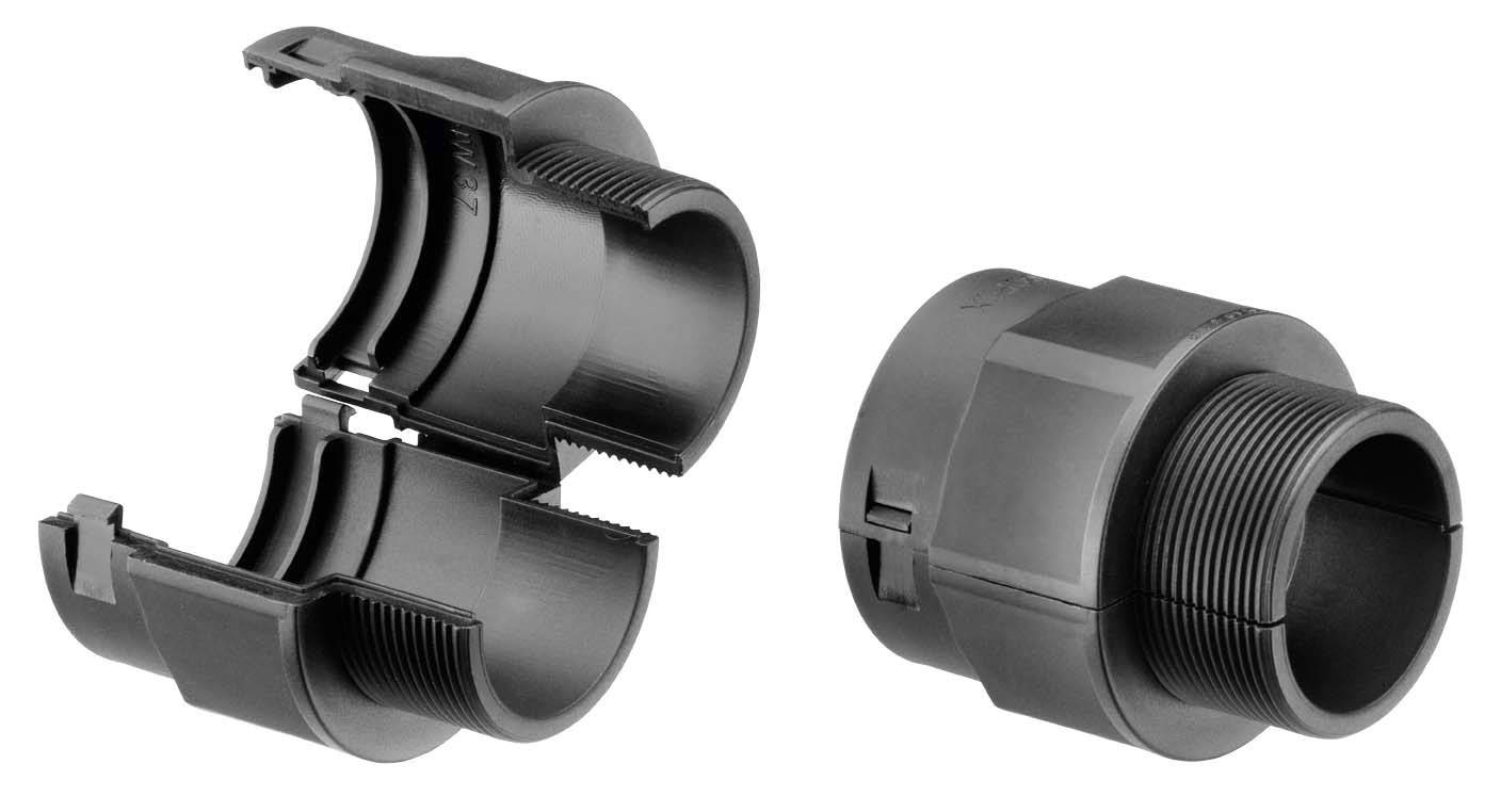 Fränkische Rohrwerke 49110232 COFIX F. M32sw NW23 Schlauchverschraubung Schwarz 26mm 50St.