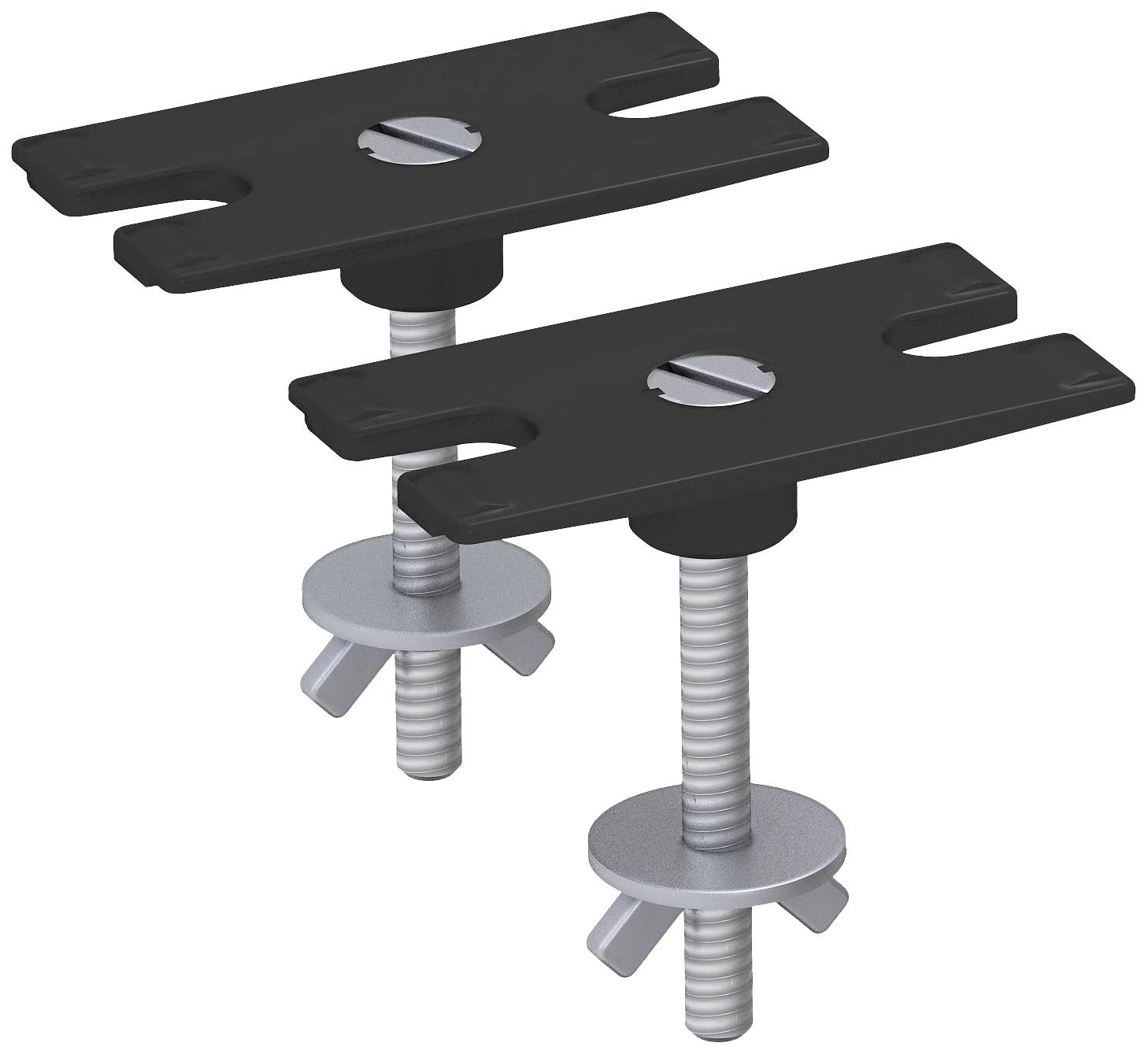 OBO Bettermann 6116985 Montagezubehör Befestigungs-Set (L x B x H) 43.5 x 24 x 40mm 1St.