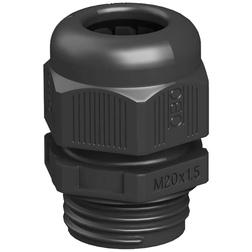 OBO Bettermann 2022887 Kabelverschraubung 1.5mm Kunststoff, PA Schwarz OBO Bettermann 2022887 Kabelverschraubung 1.5mm Kunststoff, PA Schwarz