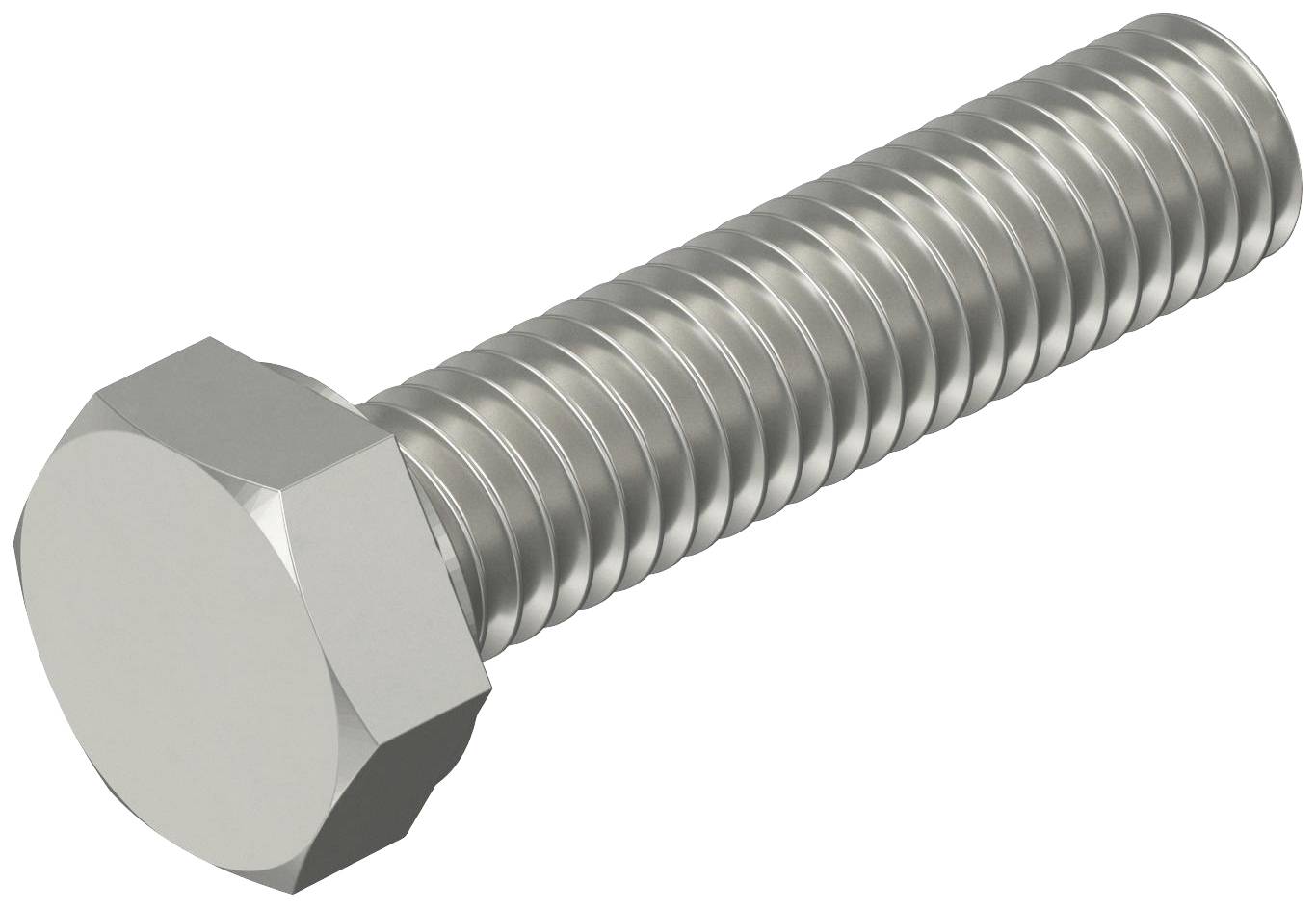 OBO Bettermann DIN933 M12x50V4A 3156037 Sechskantschraube 12mm 50mm Stahl nicht rostend 50St.