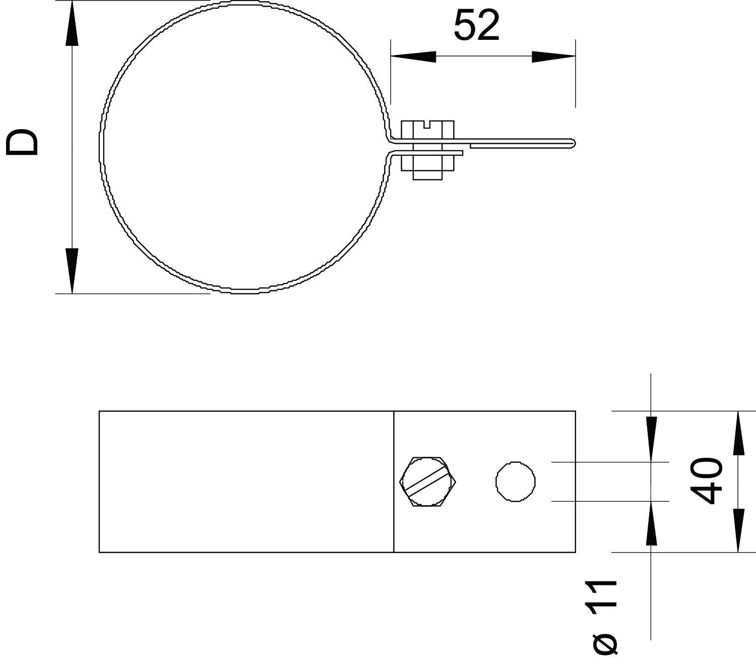 OBO Bettermann 5350107 301 DIN-100 Montagezubehör