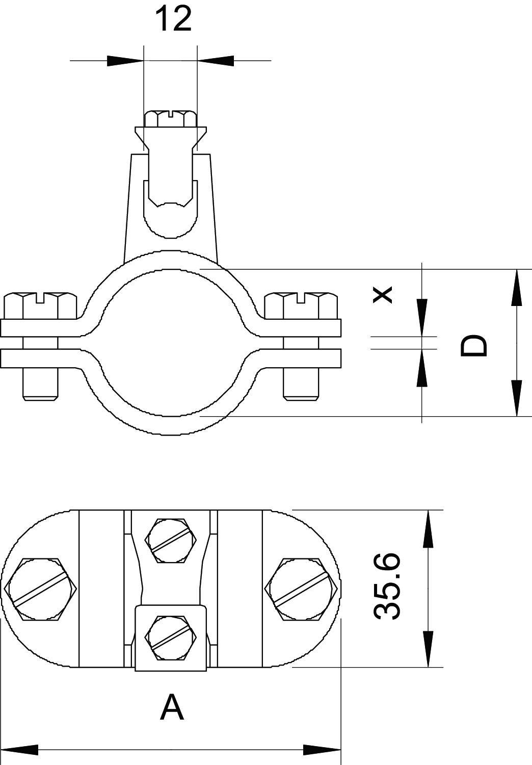 OBO Bettermann 5052130 952 Z 1 1/4 Erdung 5St.