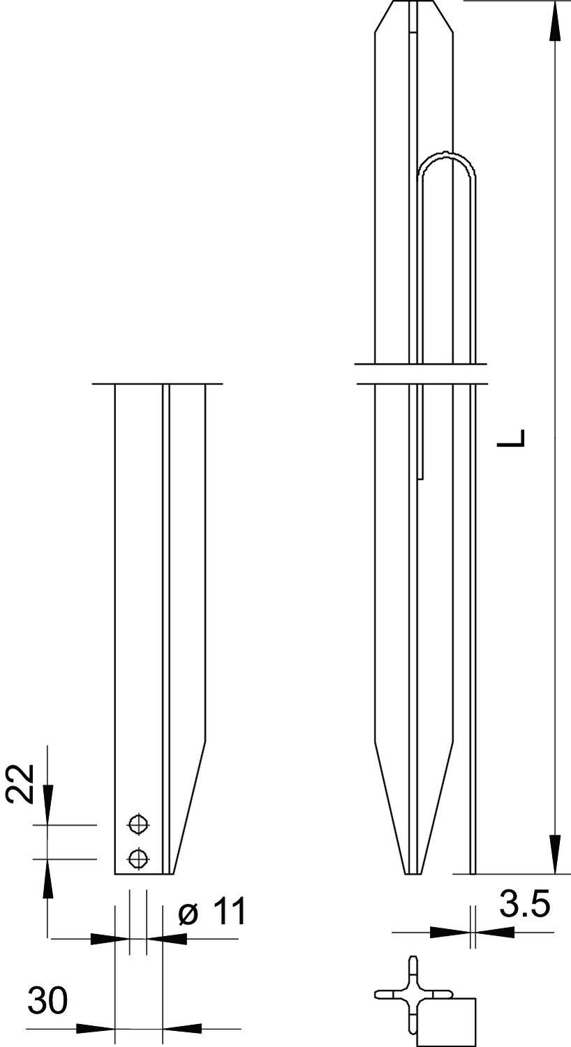 OBO Bettermann 5003261 213 1500M Erdung 1St.