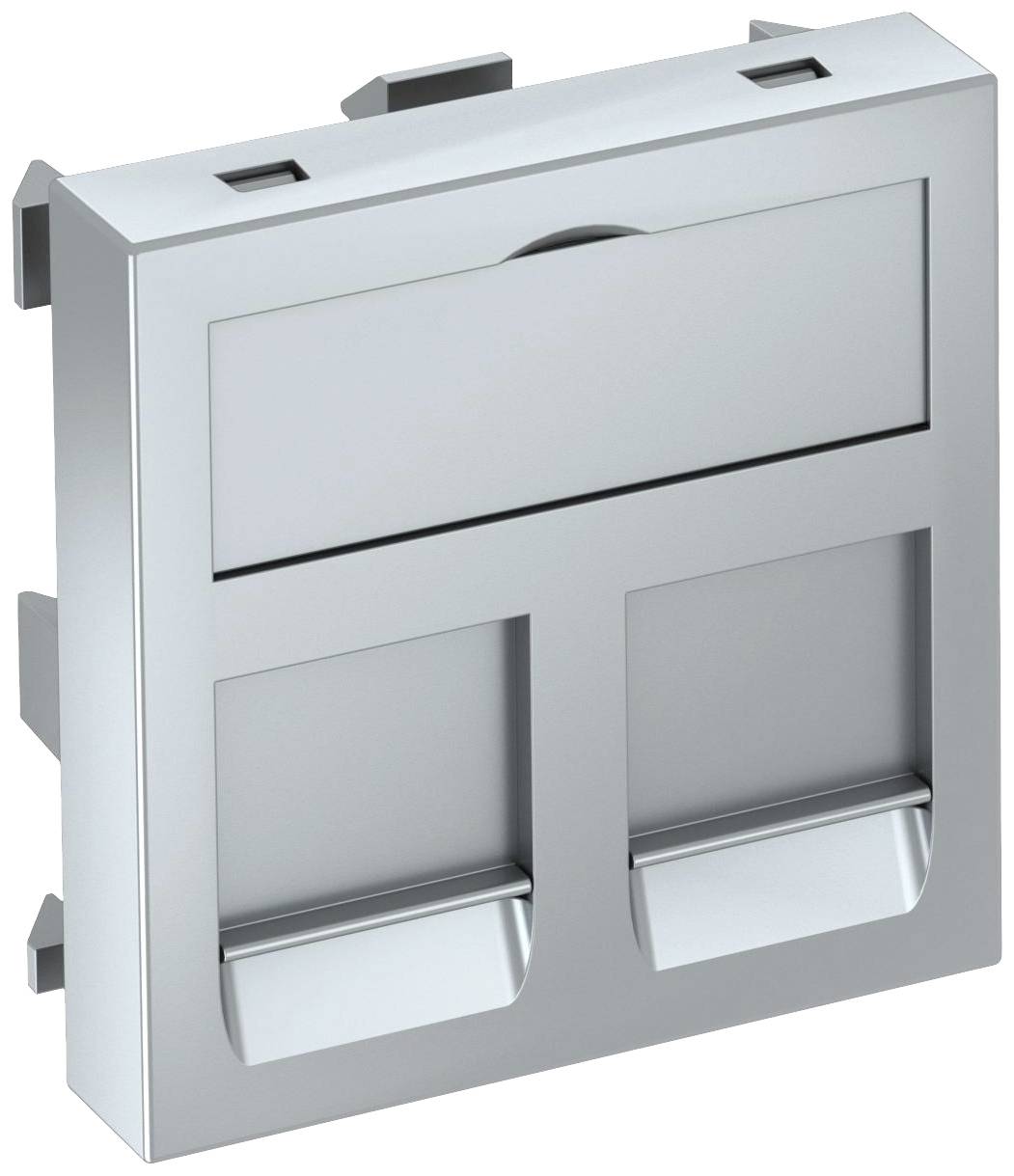 OBO Bettermann 6119296 Abdeckung Datentechnikträger (B x H x T) 45 x 45 x 9mm 1 St. Aluminium