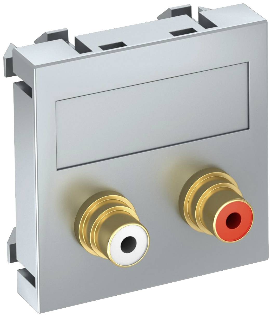 OBO Bettermann 6105072 Abdeckung Multimediaträger (B x H x T) 45 x 45 x 9mm 1 St. Aluminium