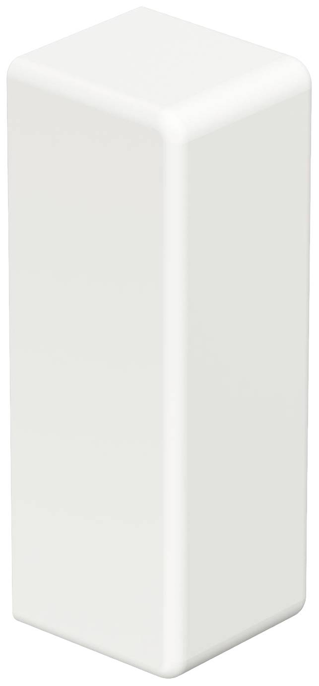 Ein rechteckiger, weißer Radiergummi mit abgerundeten Kanten.