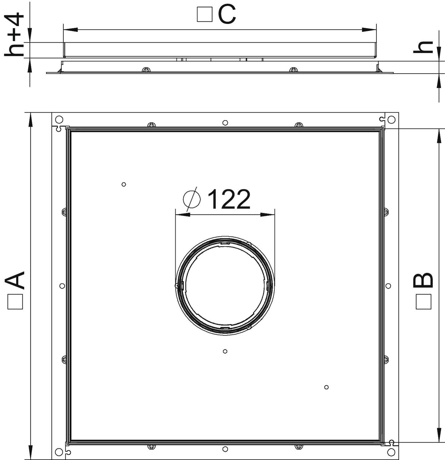 OBO Bettermann RKF3 V3 10 Kassette