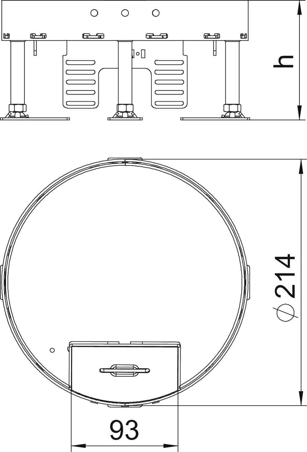 OBO Bettermann RKS2 R4 V25 Kassette