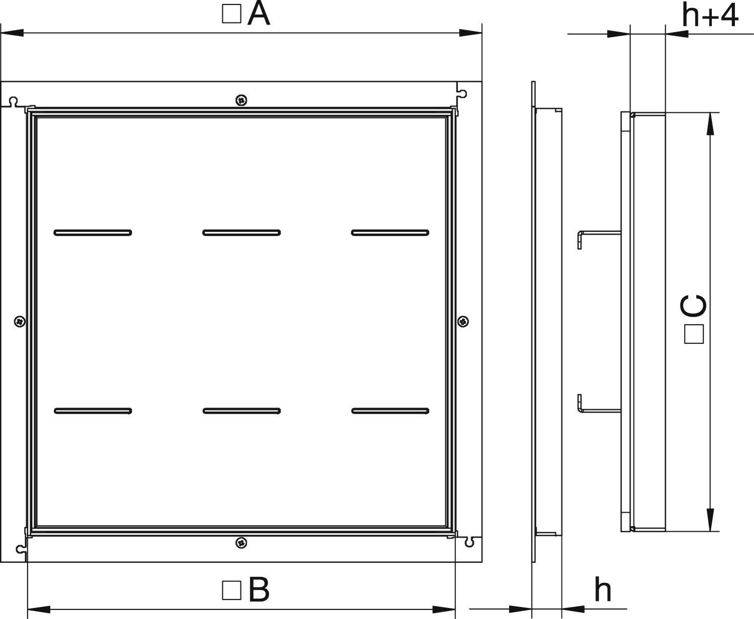 OBO Bettermann RK SL2 V2 25 Schwerlastkassette
