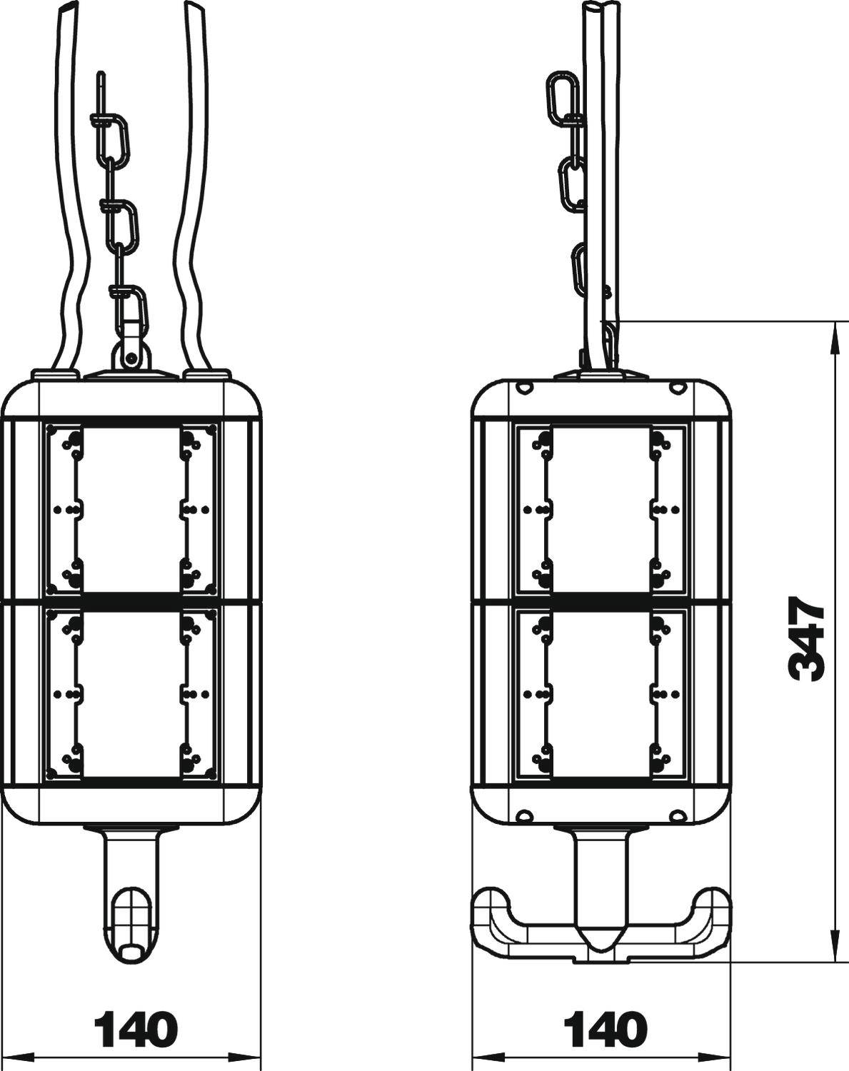 OBO Bettermann 6109821 Custom Modul Schwarz 1 St.