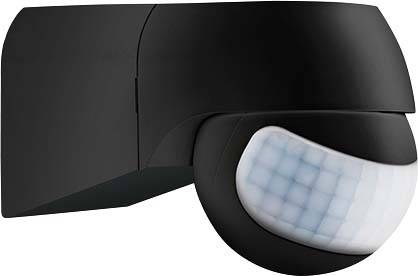 ESYLUX EM10055515 Aufputz Bewegungsmelder 180° Schwarz IP44