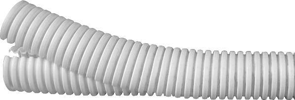 Fränkische Rohrwerke 38402010 Co-flex PP 20 ws Wellrohr Weiß 19.2mm 25m