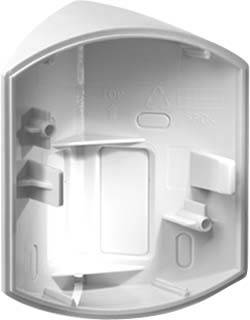 ESYLUX EM10016110 Ecksockel Weiß