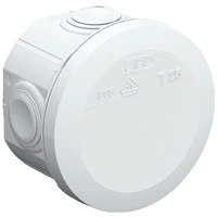 OBO Bettermann 2007029 Abzweigdose (Ø x T) 80mm x 51mm 1St. OBO Bettermann 2007029 Abzweigdose (Ø x T) 80mm x 51mm 1St.