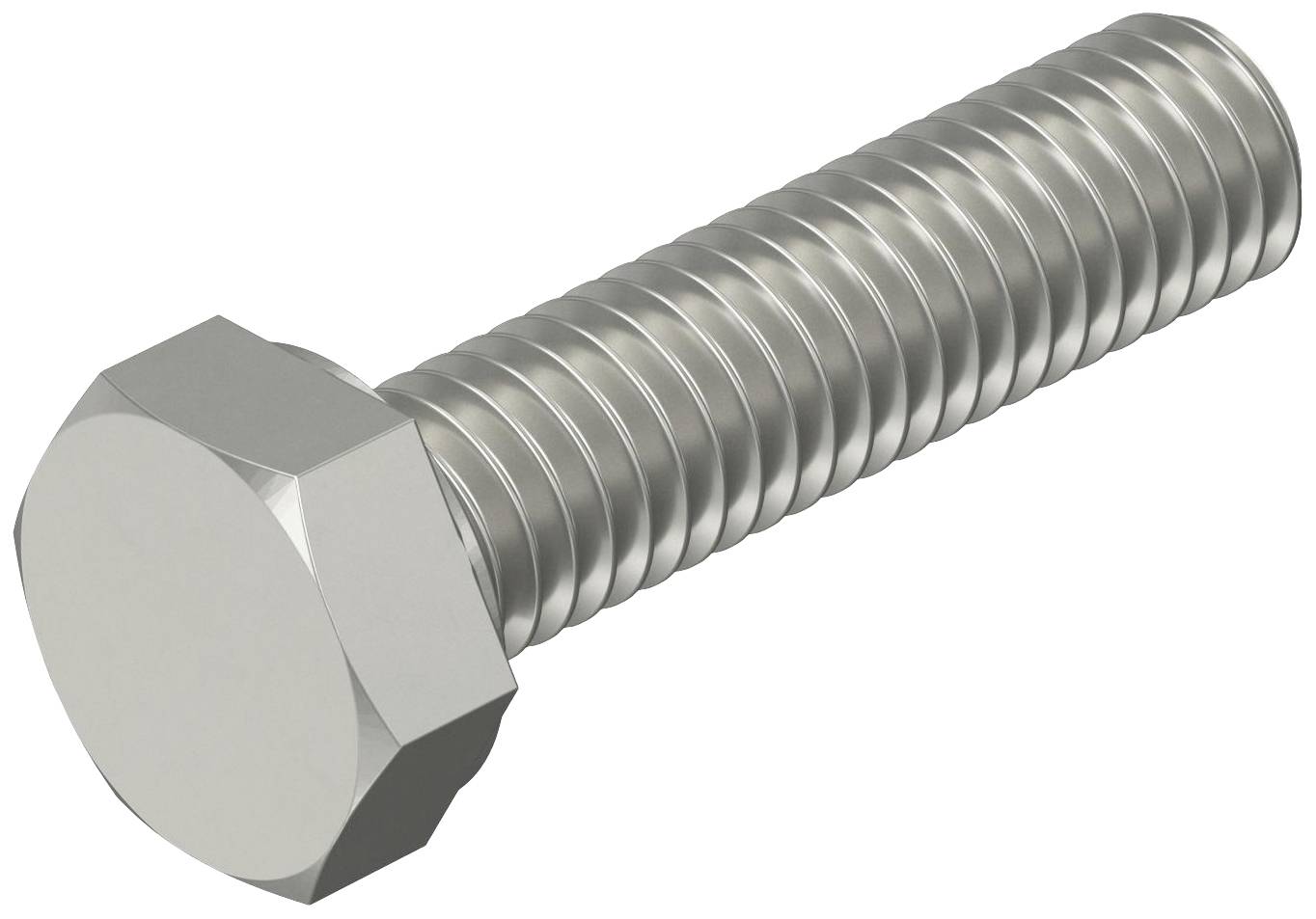 OBO Bettermann DIN933 M10x40V4A 3156033 Sechskantschraube 10mm 40mm Stahl nicht rostend 50St.