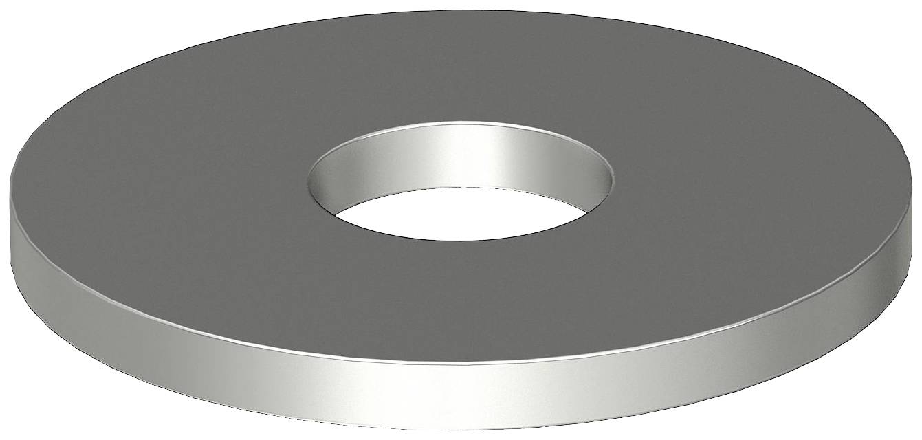 Unterlegscheibe 8.4 mm 20 mm Stahl 100 St. OBO Bettermann 964 M8 G20 V4A 3403127