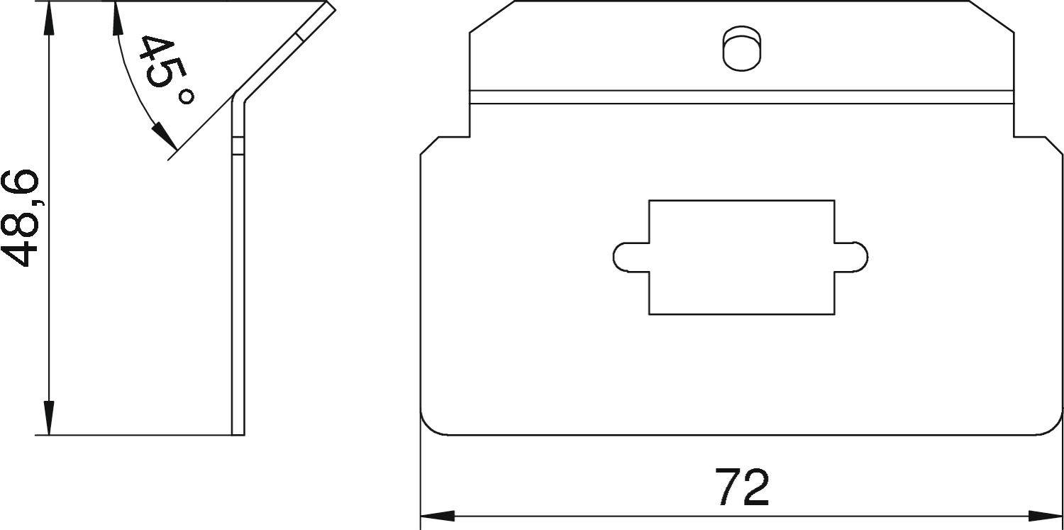 OBO Bettermann MTM 1D Trägerplatte