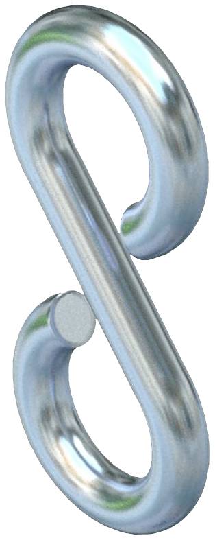 Ein silbernes, metallisches Paragrafensymbol auf weißem Hintergrund, symbolisiert Recht und Gesetz.