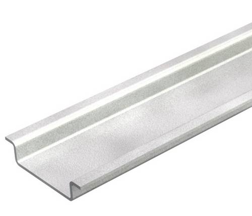 OBO Bettermann 2069 1M FS Hutschiene ungelocht Stahl 1000mm 25St.
