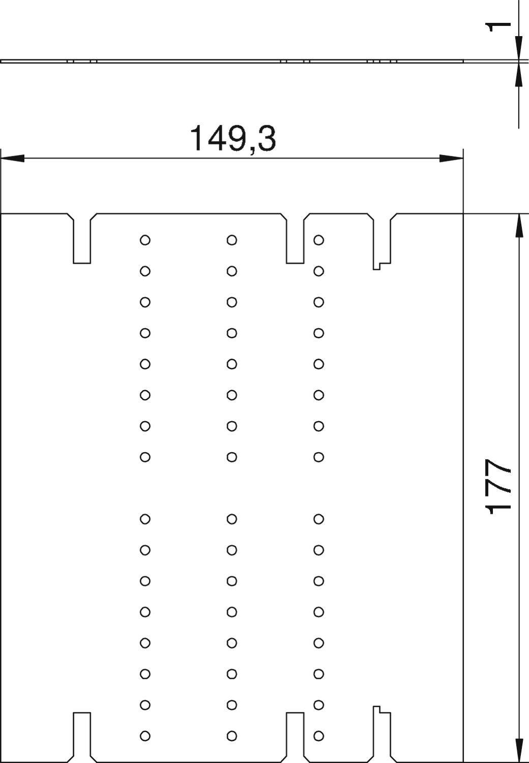 OBO Bettermann 6109861 Trennwand 1St.