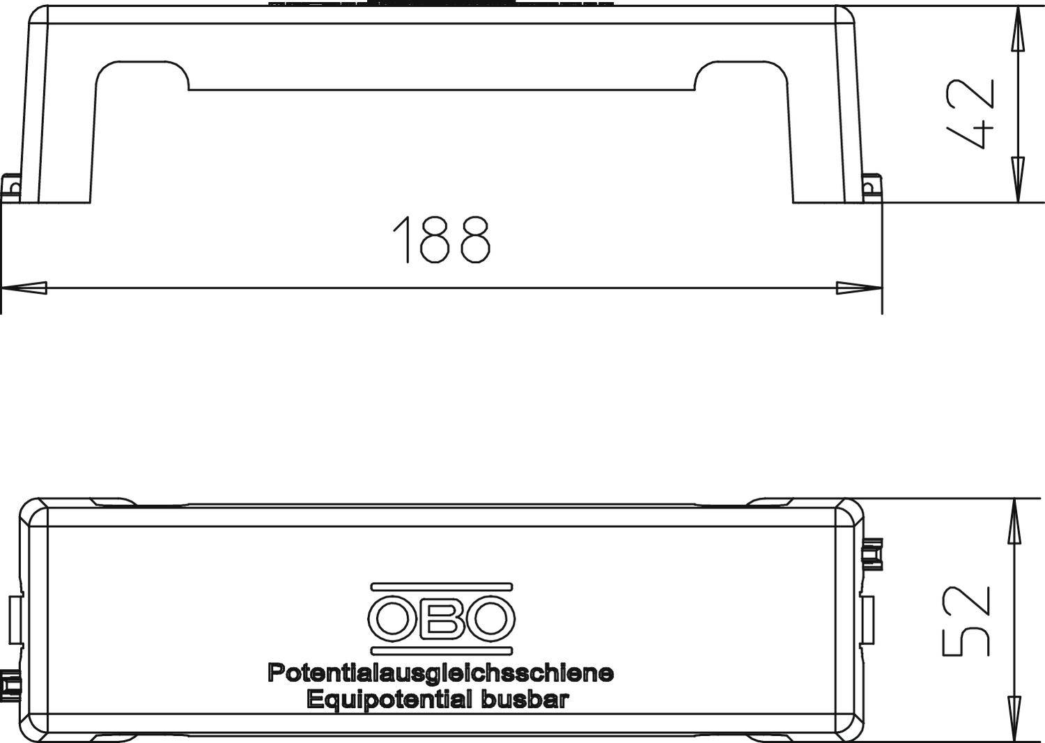OBO Bettermann 5015200 1809 30AH Montagezubehör