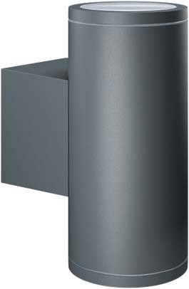 ESYLUX UDL-ALV012840AN EL10830020 LED-Wandleuchte LED fest eingebaut LED Schwarz