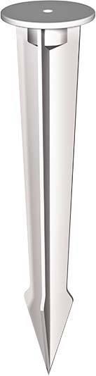 ESYLUX Ground Spike WS EL10810541 Bodenanker Weiß