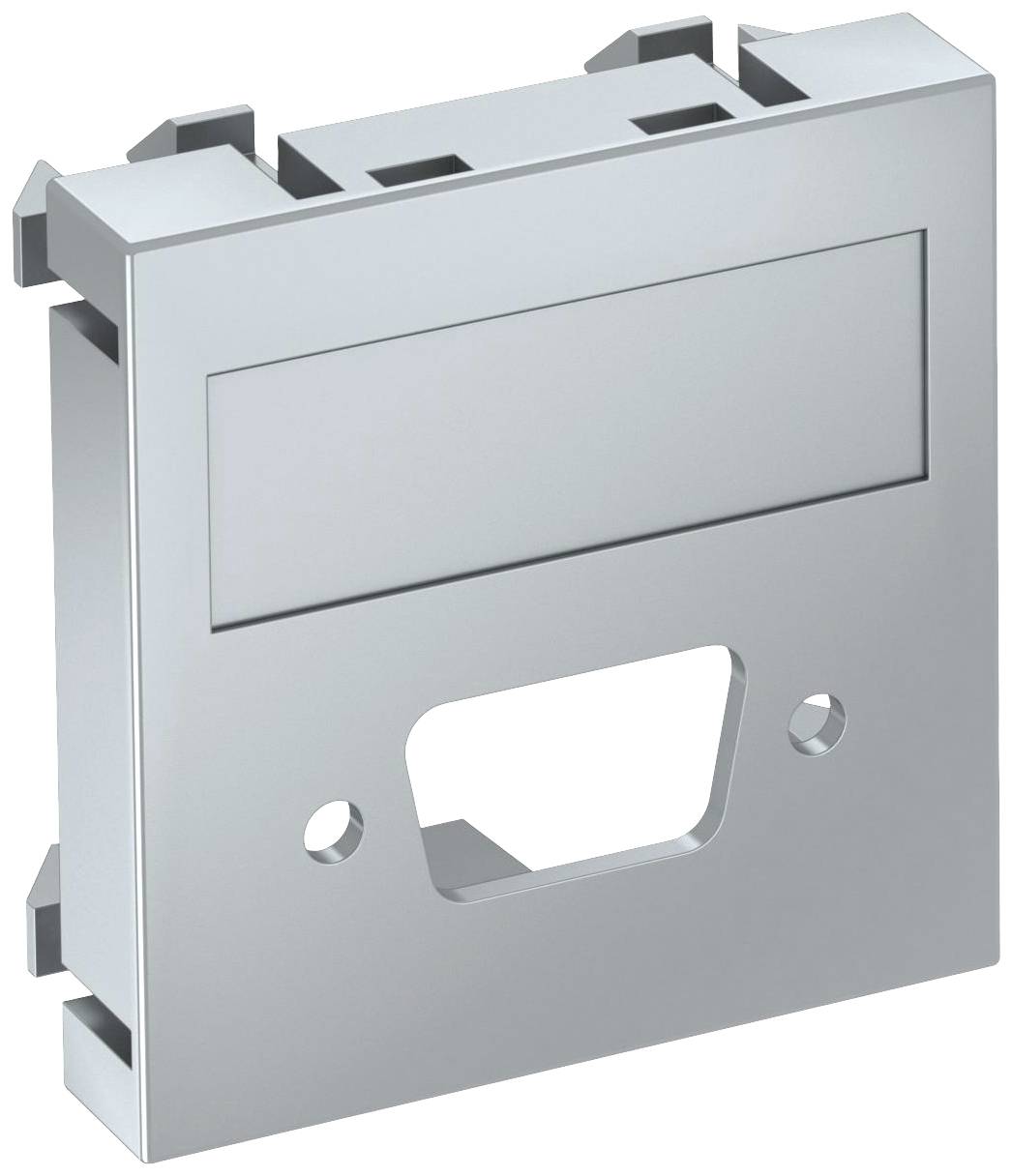 OBO Bettermann 6104712 Abdeckung Multimediaträger (B x H x T) 45 x 45 x 9mm 1 St. Aluminium