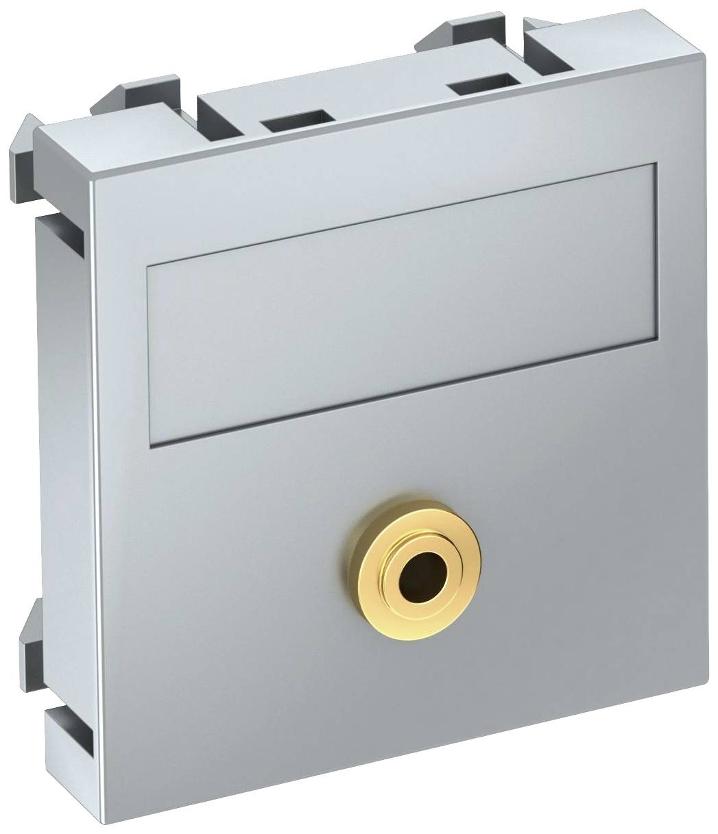 OBO Bettermann 6104952 Abdeckung Multimediaträger (B x H x T) 45 x 45 x 9mm 1 St. Aluminium