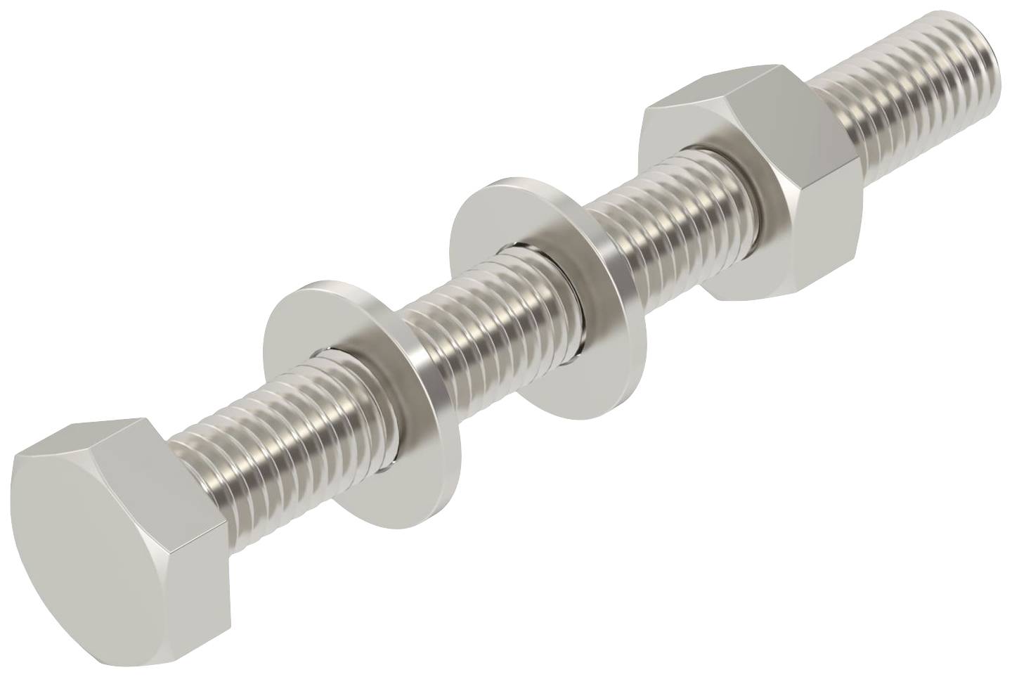 OBO Bettermann SKS 10x90 A4 6418256 Sechskantschraube 10mm 90mm Stahl nicht rostend 20St.