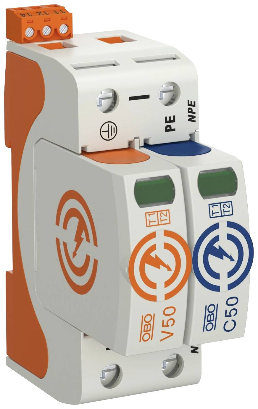 OBO Bettermann 5093531 V50-1+NPE+FS-280 Combicontroller 50 kA 1St.