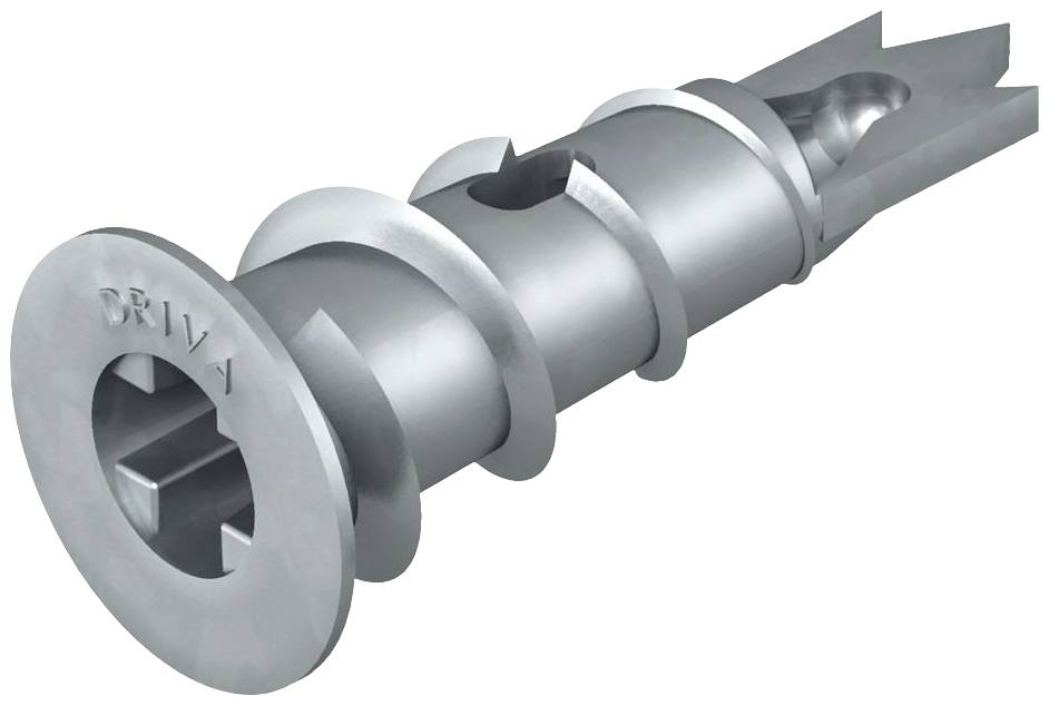 Metallschraube mit Kreuzschlitz, geeignet für den Einsatz in Holz oder Metall, zeigt Details des Gewindes und der Spitze.