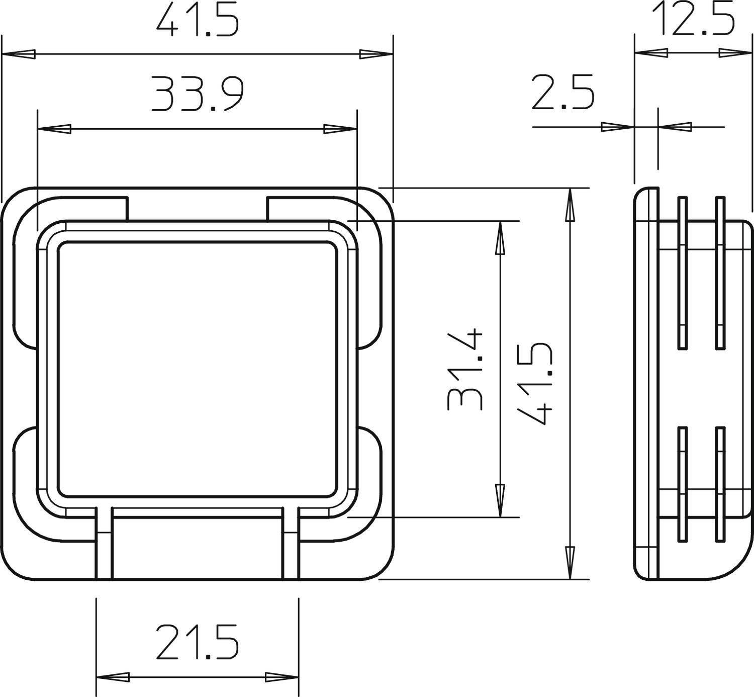 OBO Bettermann 1122906 Schutzkappe 50 St.