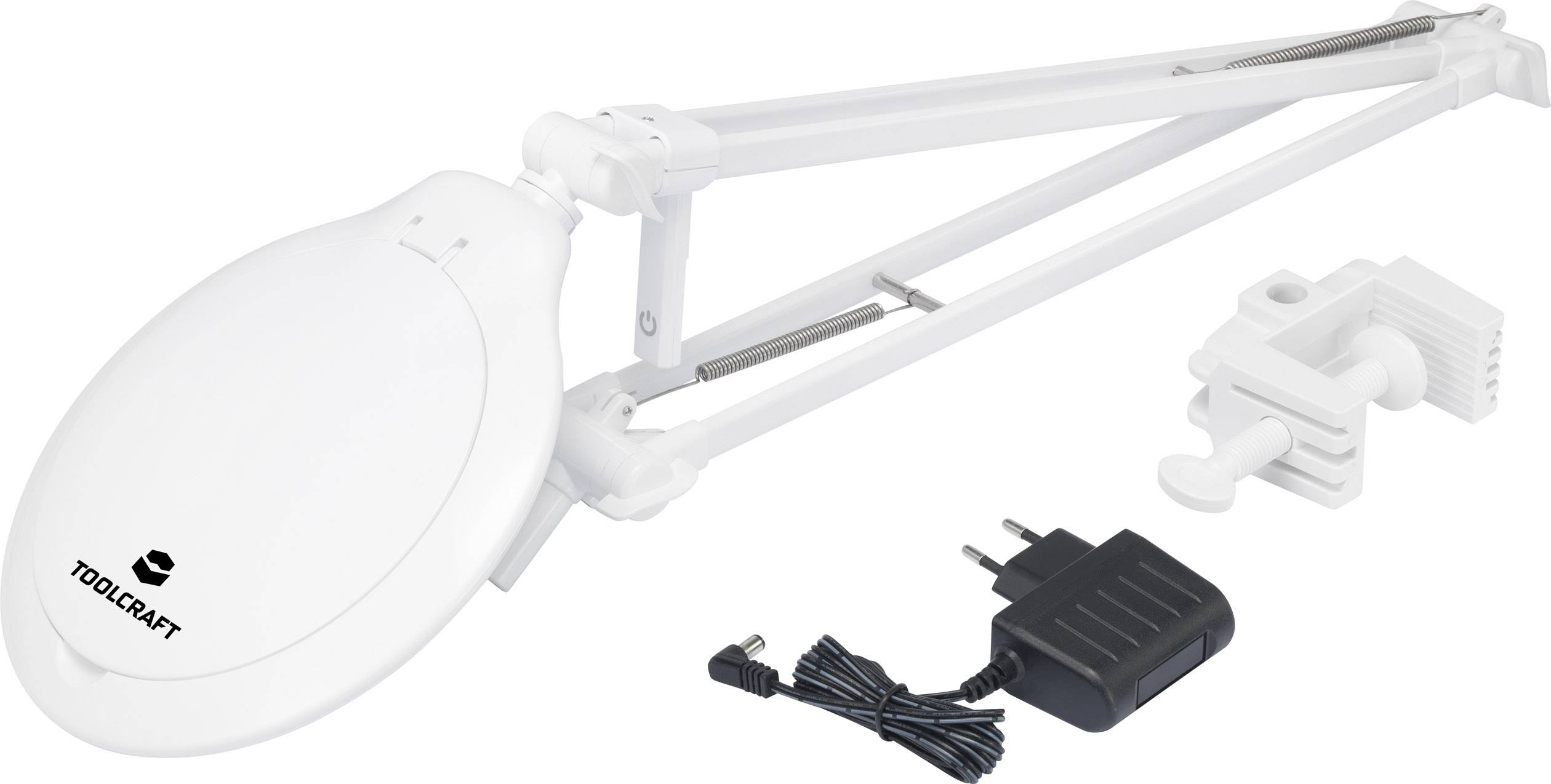 TOOLCRAFT TO-5901612 Lupenleuchte Vergrößerungsfaktor: 2.25 x