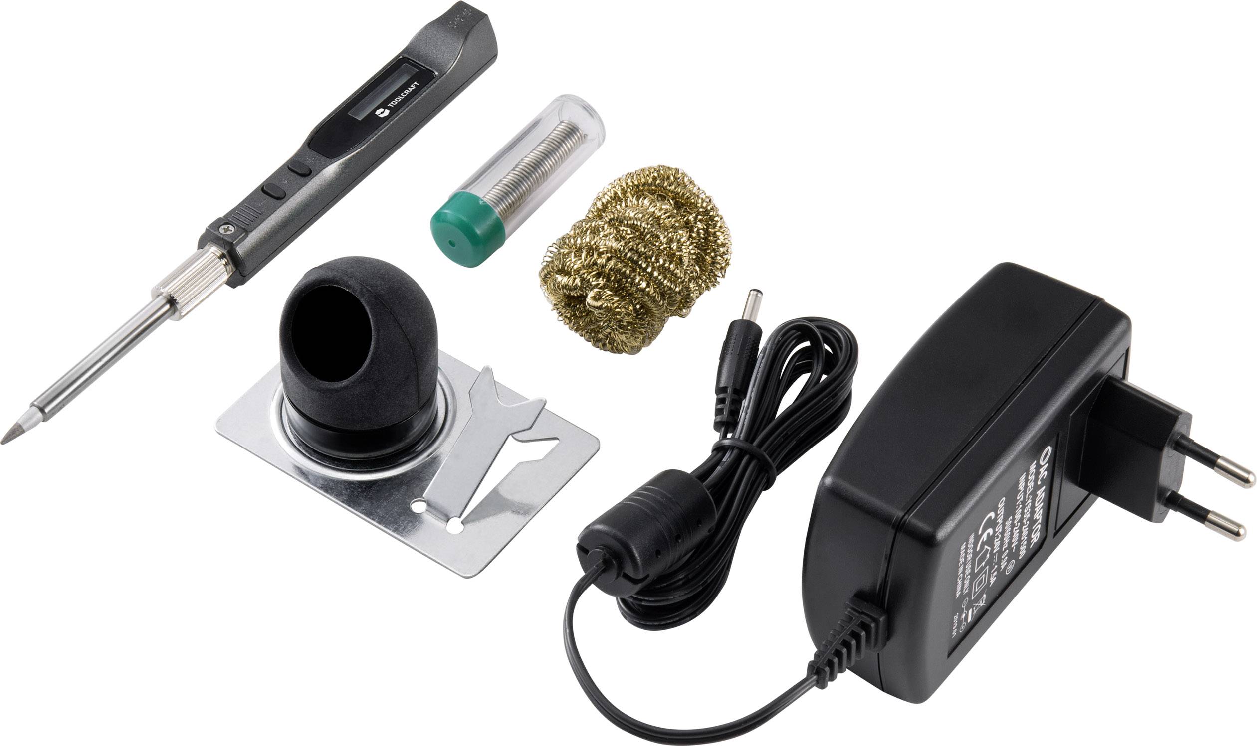 TOOLCRAFT Lötkolben-Set 30W 150 - 450°C